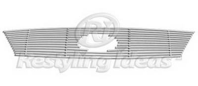 Ford 500 Restyling Ideas Upper Grille -Stainless Steel Billet - 72-SB-FO50005-T-NC