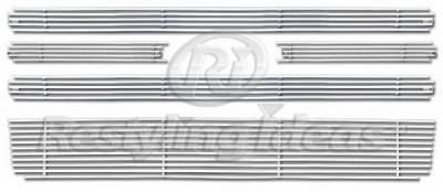 Ford Expedition Restyling Ideas Upper & Lower Grille - Stainless Steel Chrome Plated Billet - 72-SB-FOEPD07-TB