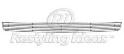 Ford Mustang Restyling Ideas Lower Grille - Stainless Steel Chrome Plated Billet - 72-SB-FOMUS05GT-B