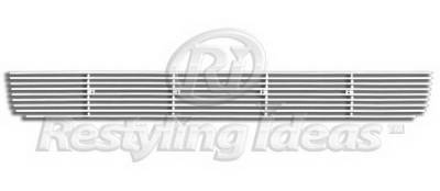 GMC Sierra Restyling Ideas Lower Grille - Stainless Steel Chrome Plated Billet - 72-SB-GMSIE07-B