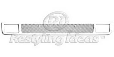 GMC Sierra Restyling Ideas Bumper Insert Grille - 72-SM703-GMSIE07B