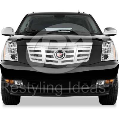 Cadillac Escalade Restyling Ideas Knitted Mesh Grille - 72-SM-CAESC07-T