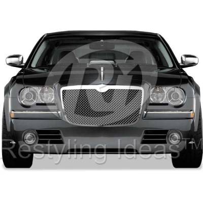 Chrysler 300 Restyling Ideas Knitted Mesh Grille - 72-SM-CR30004-T
