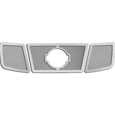 Nissan Titan Restyling Ideas Knitted Mesh Grille - 72-SM-NITIT04-T