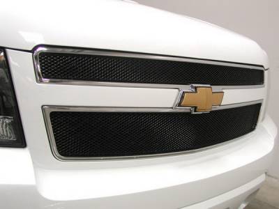 Chevrolet Suburban MX Series Black Upper Insert Grille - CHE-1507-B