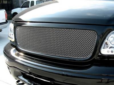Ford F150 SW Series Black Upper Grille - FOR-1302-SW
