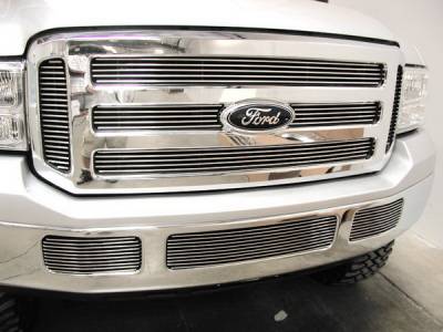 Ford Excursion BG Series Black Billet Bumper Grille - FOR-1353-BAO