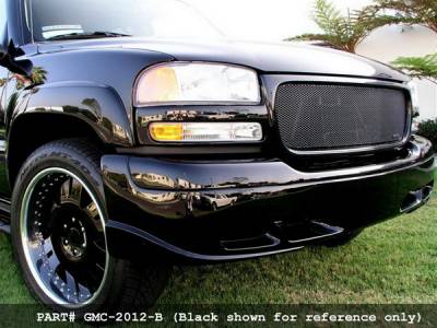 GMC Sierra MX Series Black Upper Grille - GMC-2010-B