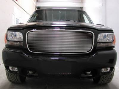 GMC Denali BG Series Black Billet Upper Grille - GMC-2011-BAC