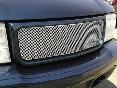 GMC S15 MX Series Silver Upper Grille - GMC-2015-S