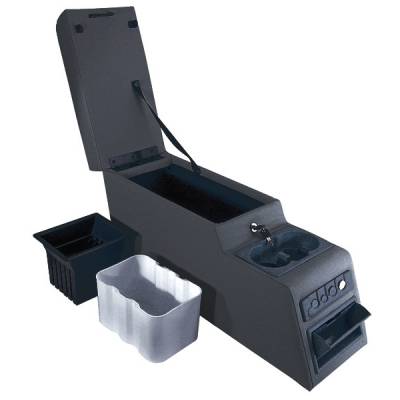 Rugged Ridge Locking Console - Black - 31501