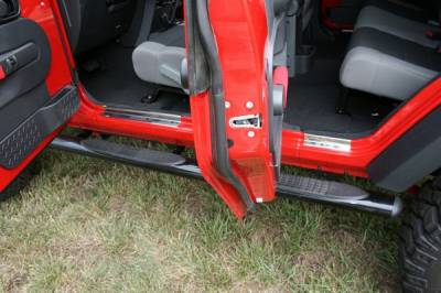 Rugged Ridge Entry Guard - Stainless Steel - Front - 11119-05