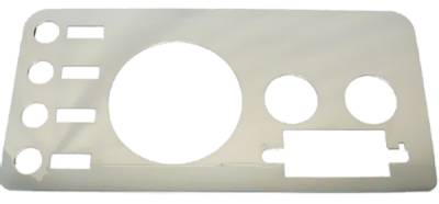 Rugged Ridge Gauge Cover - Stainless - 11124-01