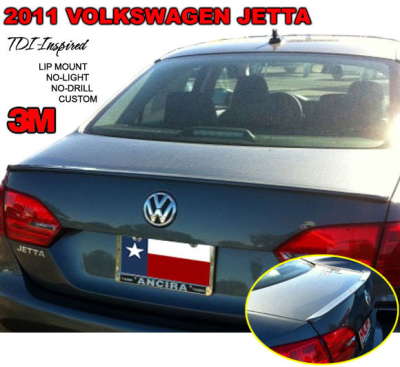 Volkswagen Jetta DAR Spoilers Custom Trunk Lip Wing w/o Light ABS-745