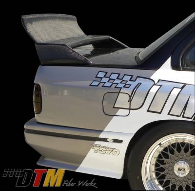 DTM Fiberwerkz - BMW 3 Series DTM Fiberwerkz Evo Spoiler - E30-EVO-DTM - Image 4
