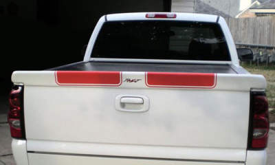 Gmc Sierra Pick Up (Not Stepside) DAR Spoilers Custom Tailgate Wing w/o Light FG-011