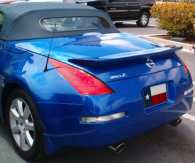 Nissan 350Z Roadster Aggressive DAR Spoilers Custom Flush Wing w/o Light FG-030