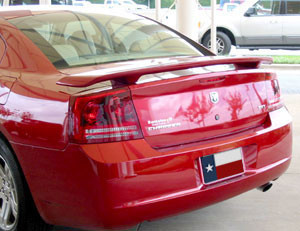 Dodge Charger DAR Spoilers Custom 3 Post Wing w/o Light FG-033