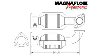 MagnaFlow Direct Fit Front Catalytic Converter - 23263
