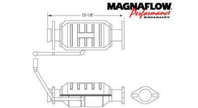 MagnaFlow Direct Fit Catalytic Converter - 23383