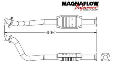 MagnaFlow Direct Fit Catalytic Converter - 23407