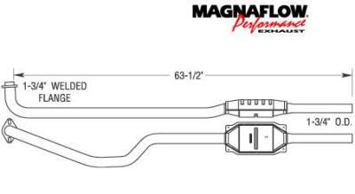 MagnaFlow Direct Fit Catalytic Converter - 23428