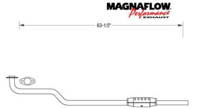 MagnaFlow Direct Fit Catalytic Converter - 23492