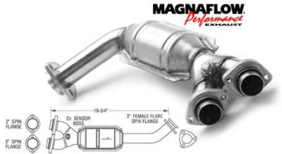 MagnaFlow Direct Fit Front Catalytic Converter - 23663