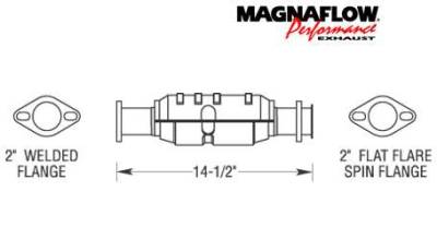 MagnaFlow Direct Fit Catalytic Converter - 23679