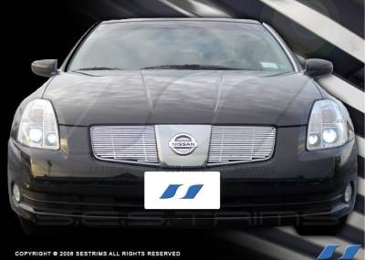 SES Trim - Nissan Maxima SES Trim Billet Grille - 304 Chrome Plated Stainless Steel - CG109 - Image 1