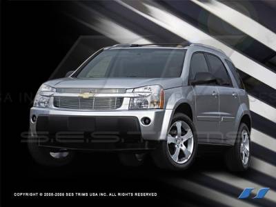 Chevrolet Equinox SES Trim Billet Grille - 304 Chrome Plated Stainless Steel - CG137