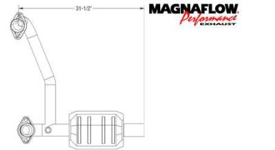 MagnaFlow Direct Fit Catalytic Converter - 93482
