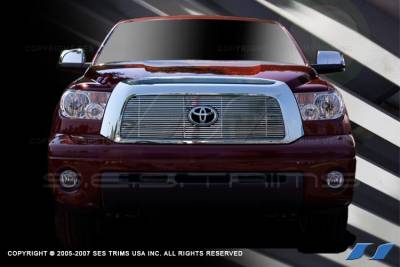 SES Trim - Toyota Tundra SES Trim Billet Grille - 304 Chrome Plated Stainless Steel - CG177 - Image 1