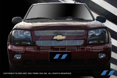 Chevrolet Trail Blazer SES Trim Billet Grille - 304 Chrome Plated Stainless Steel - CG186