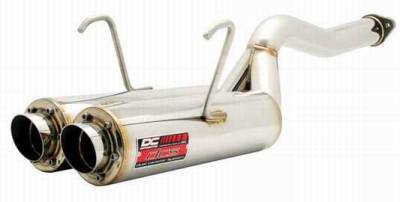 Stainless Steel Cat-Back Dual Canister Exhaust System - DCS6501