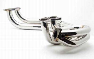 Brushed Stainless Steel Turbo Up-Pipe Blue - STU4301B