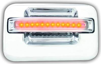 Ford F250 IPCW LED Door Handle - Rear - Chrome without Key Hole - 1 Pair - FLA04CR