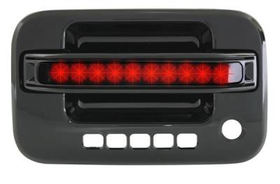 Ford F250 IPCW LED Door Handle - Front - Black - Right Side without Key Hole - 1 Pair - FLR04BF1