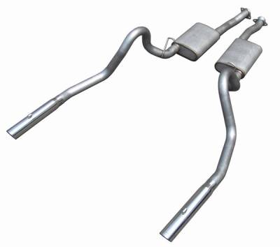Ford Mustang Pypes 409 Stainless Steel Violator Catback with Polished 304 Tips - 20005