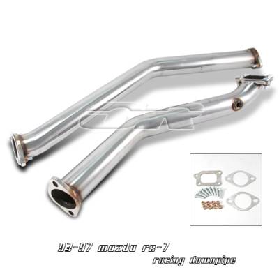 Mazda RX-7 Option Racing Racing Exhaust Downpipe - 40-31102