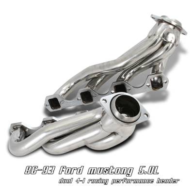 Ford Mustang Option Racing Racing Exhaust Header - 43-18113