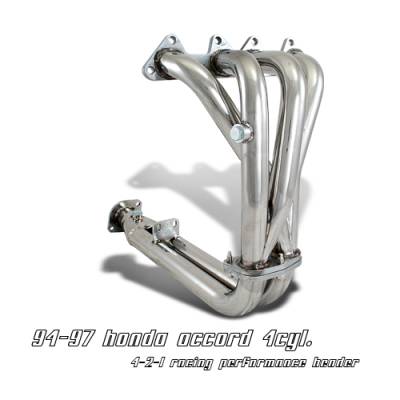Honda Accord Option Racing Racing Exhaust Header - 43-20115