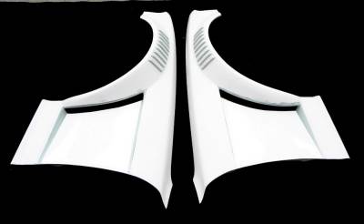 DTM Fiberwerkz - BMW 3 Series DTM Fiberwerkz GTR-S Style Vented Front Wide Body Fenders - E36GTR-SVFen - Image 2