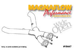 MagnaFlow Transition Tru-X Crossover Pipe - 15447