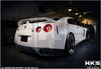 Nissan GT-R HKS Legamax Premium Exhaust System - 31021-AN009