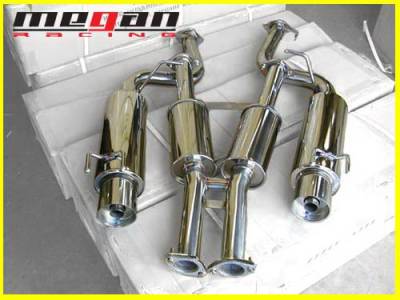 Nissan 300Z Megan Racing NA Series Cat-Back Exhaust System - MR-CBS-N300