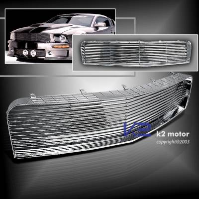 Front Grille - Chrome or Black
