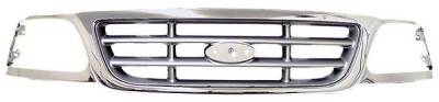 Ford F250 IPCW Chrome Grille without Honeycomb - CWG-FD1607H0C