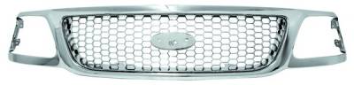 Ford F250 IPCW Chrome Grille with Honeycomb - CWG-FD1607I0C