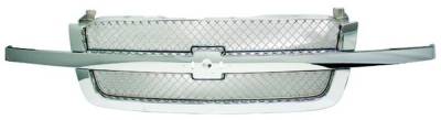 Chevrolet Avalanche IPCW Chrome Grille - Smooth - 1PC - CWG-GR0407H0C